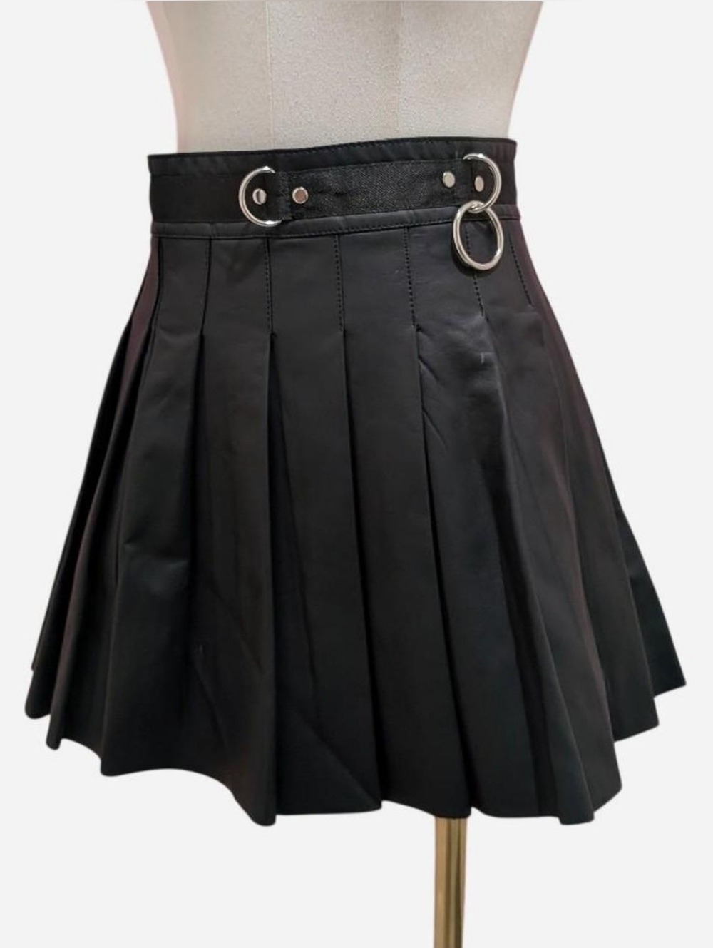 DollsKill Current Mood Spade Pleated Micro Mini Skirt (fits a S/M)‼️Send Offers